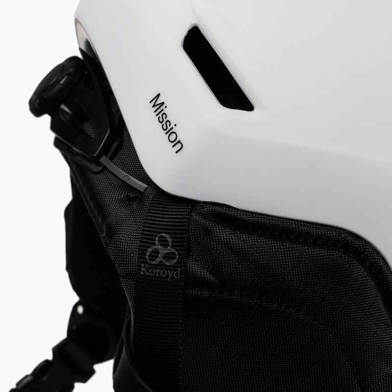 Skihelm Smith Mission weiß E696 8