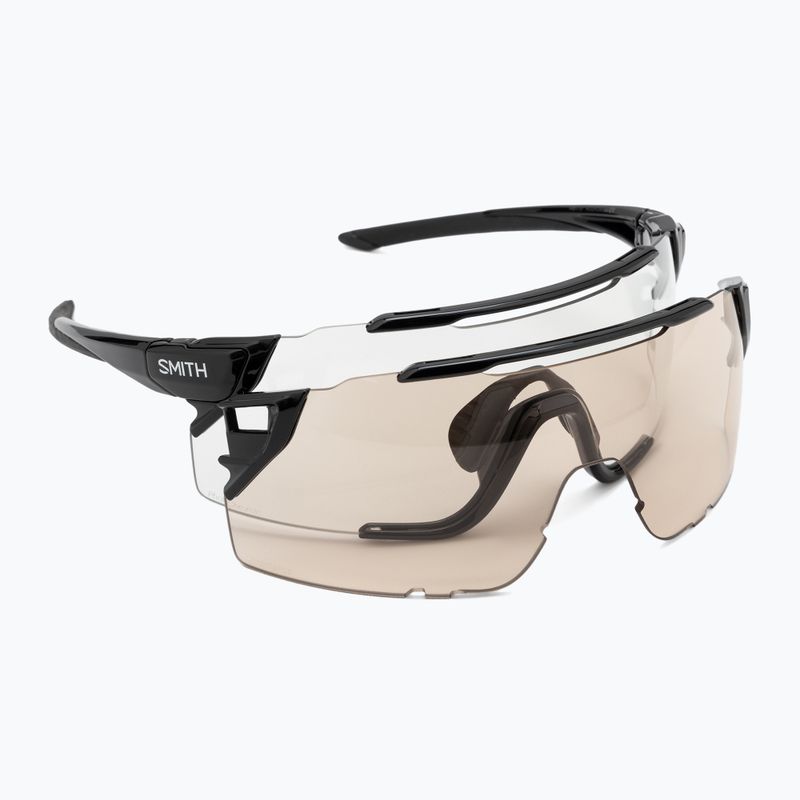 Sonnenbrille Smith Attack MAG MTB black/photochromic clear to gray