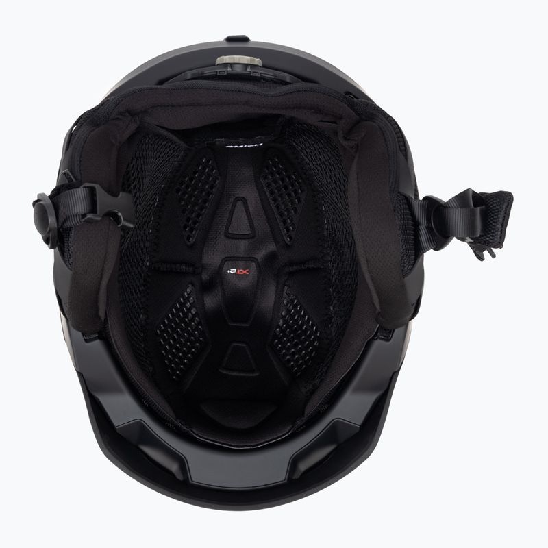 Skihelm Smith Level schwarz E629 5