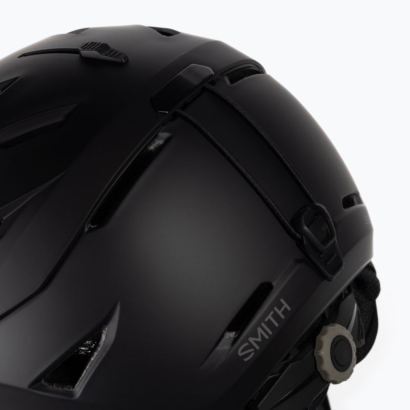 Skihelm Smith Level schwarz E629 7