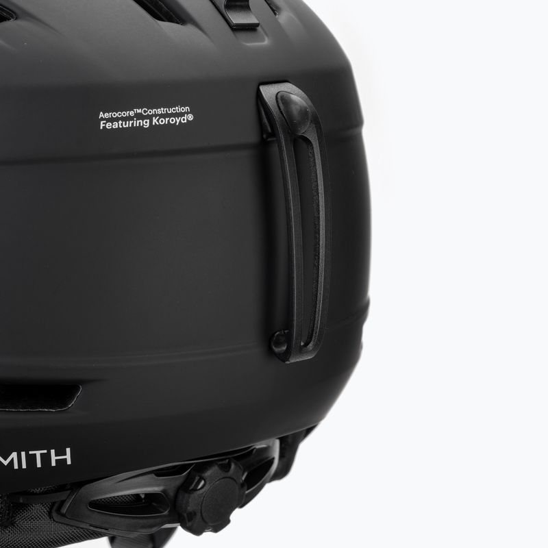 Smith Mission Skihelm schwarz E00696 7