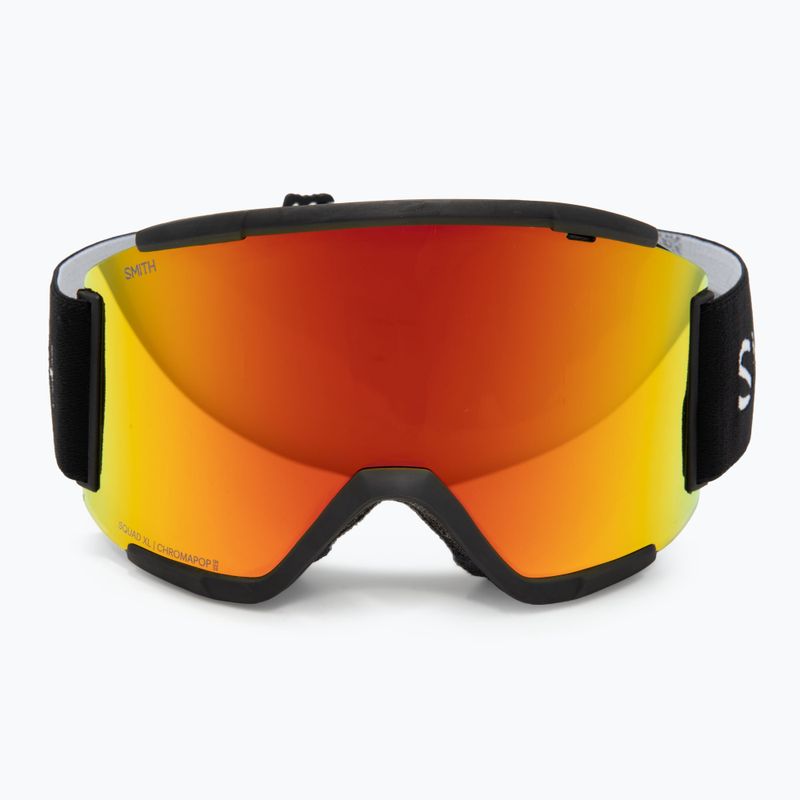 Skibrille Smith Squad XL black/chrp sun red mirror/chrp storm yellow flash 3