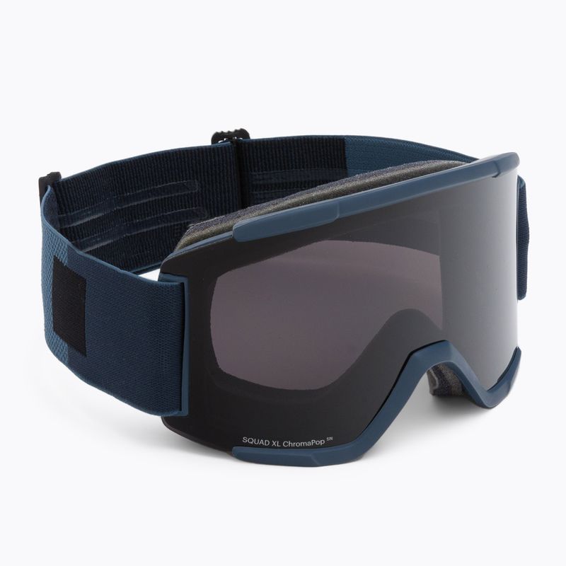 Skibrille Smith Squad XL french navy/chromapop sun black M675