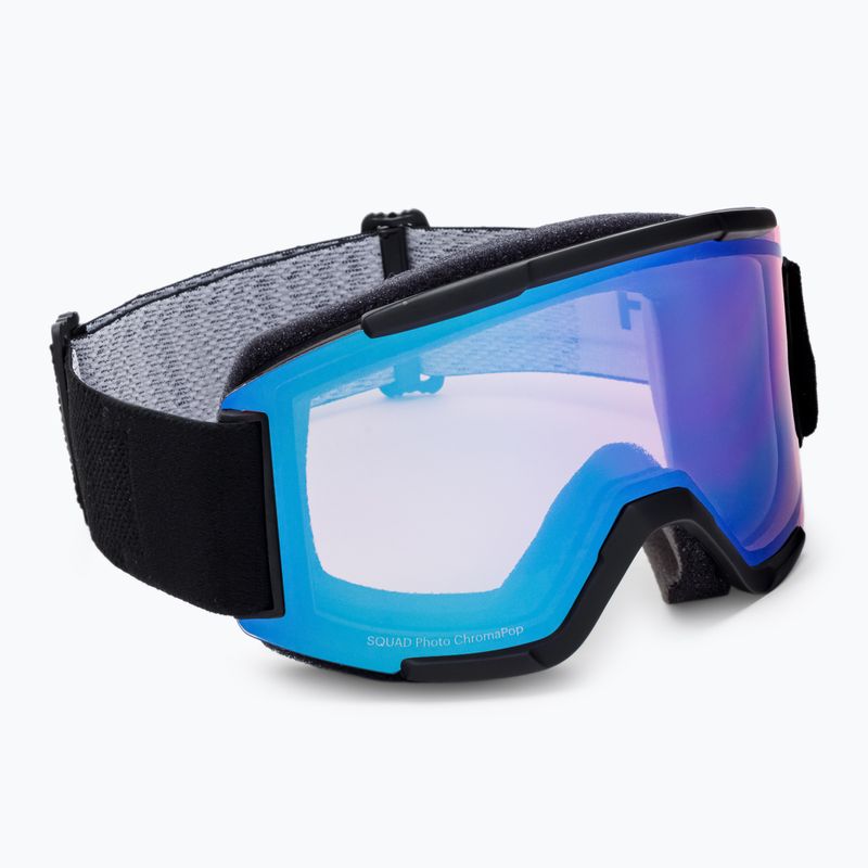 Skibrille Smith Squad black/chromapop photochromic rose flash M668