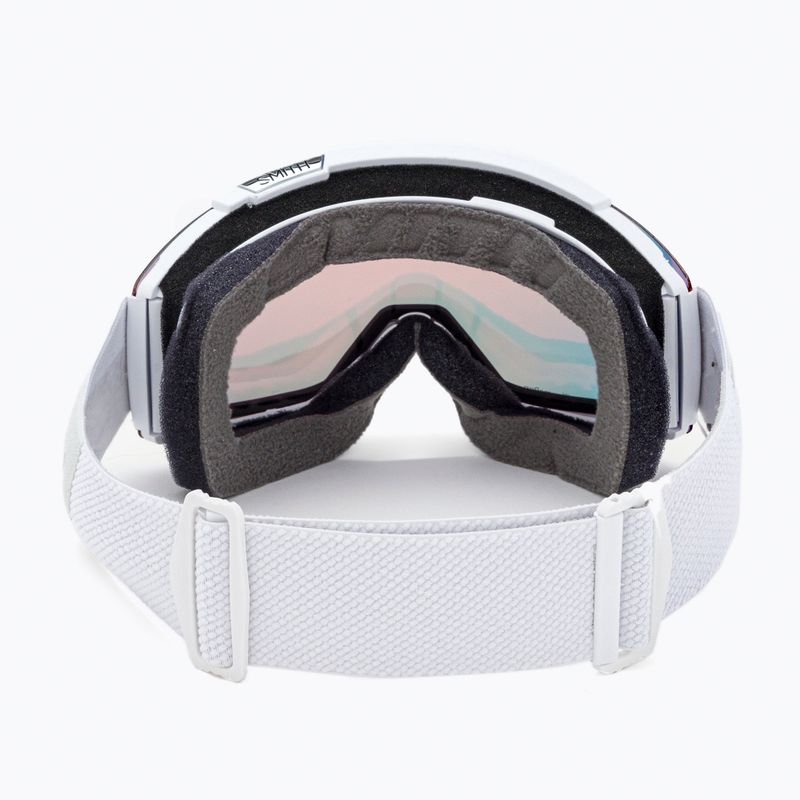 Skibrille Smith Squad white vapor/chromapop photochromic red mirror M668 3
