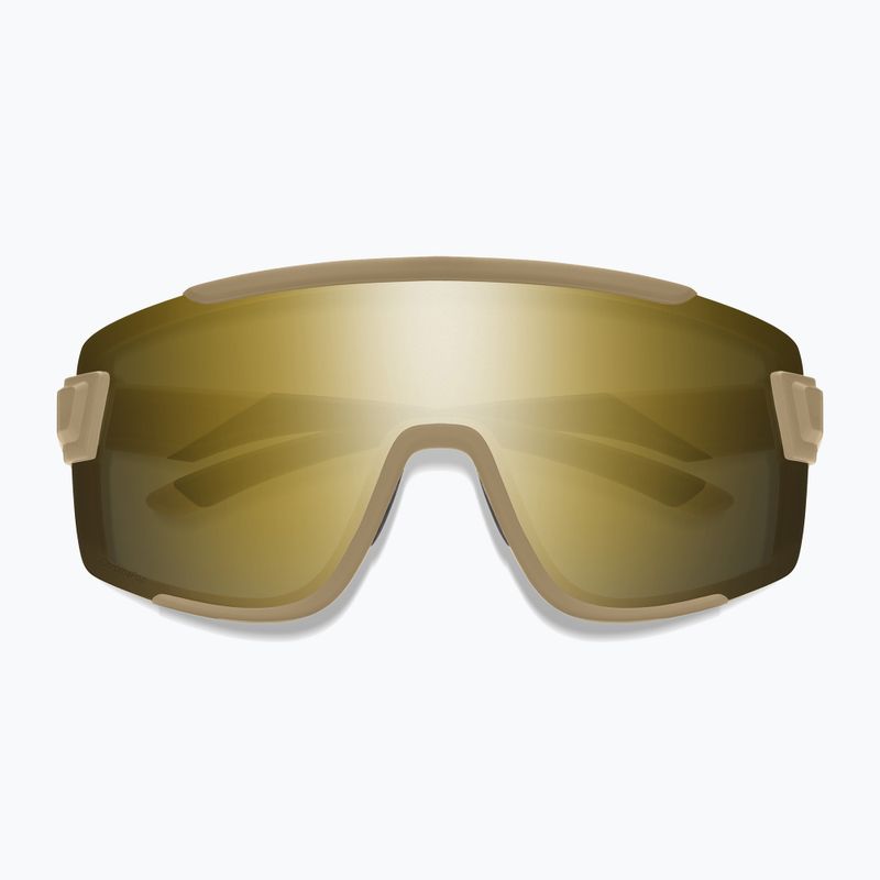 Sonnenbrille Smith Wildcat matte safari/chromapop black gold 2