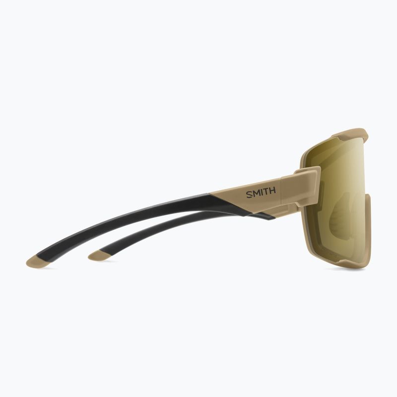Sonnenbrille Smith Wildcat matte safari/chromapop black gold 3
