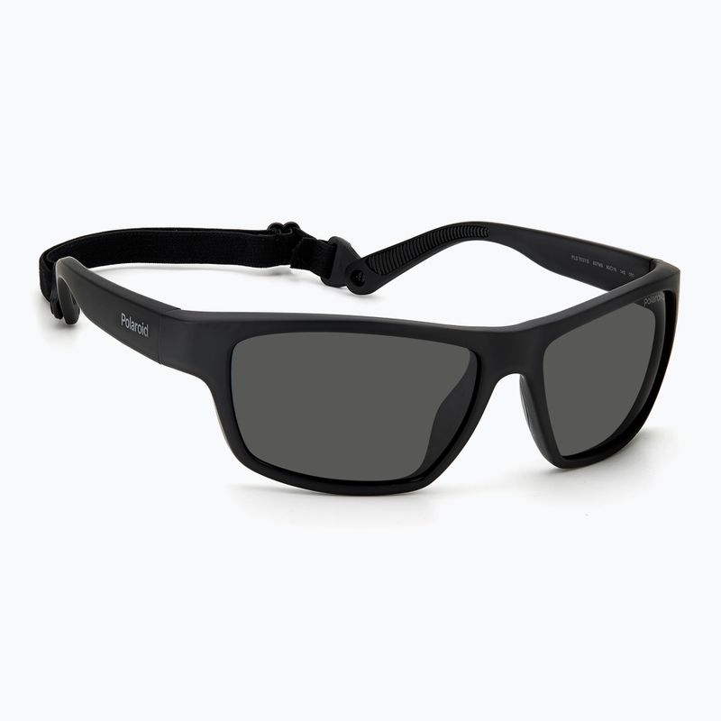 Polaroid PLD 7037/S mattschwarz/grau polarisierte Sonnenbrille