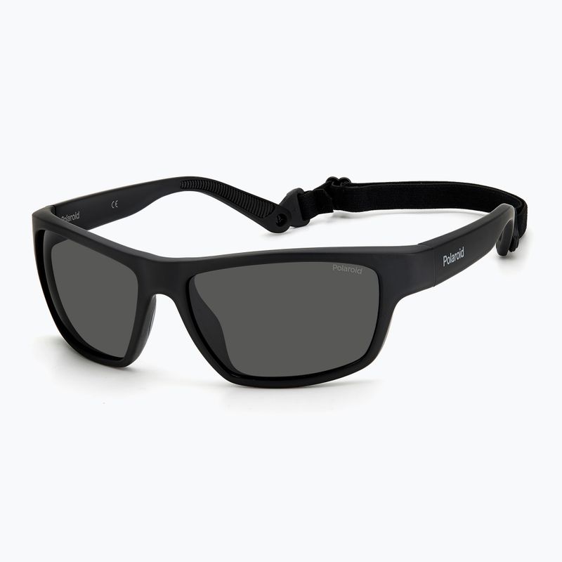 Polaroid PLD 7037/S mattschwarz/grau polarisierte Sonnenbrille 2