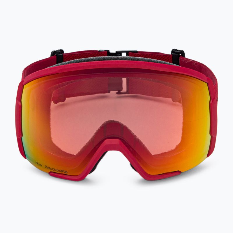 Skibrille Smith Proxy lava/chromapop photochromic red mirror M741 2