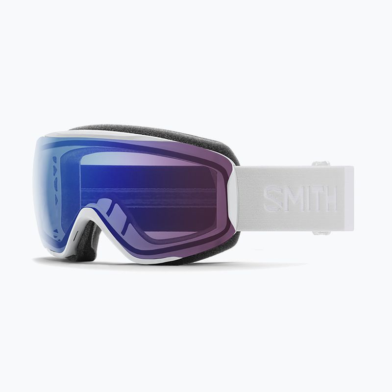 Skibrille Smith Moment white vapor/chromapop photochromic rose flash M745 6