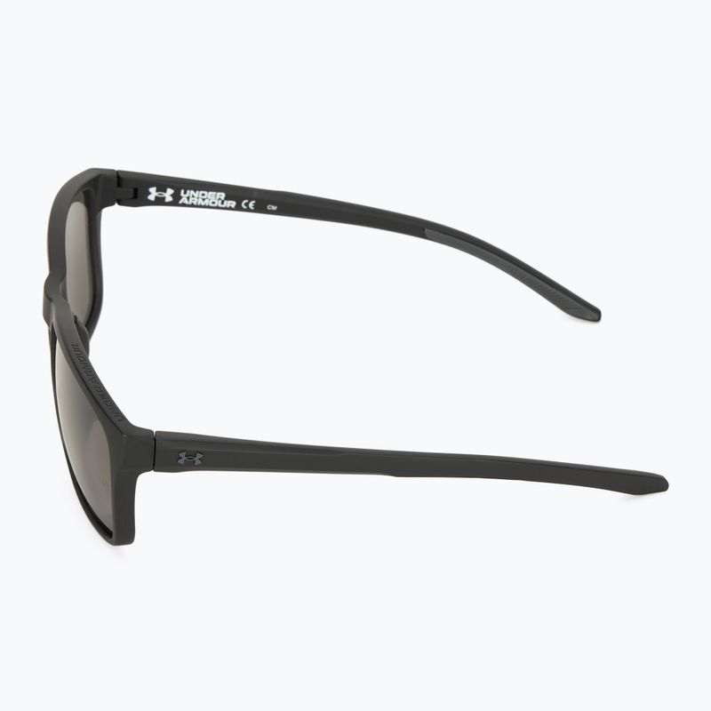 Under Armour 0005/S S3 mattschwarz/grau Herren-Sonnenbrille 4