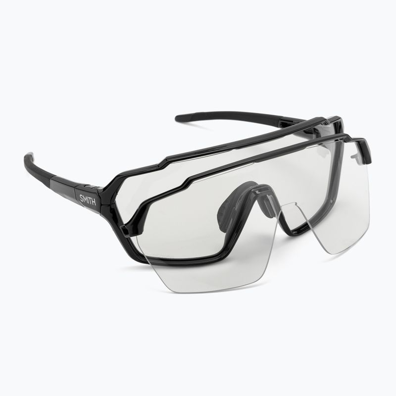 Sonnenbrille Smith Shift MAG black/chromapop photochromic clear to gray