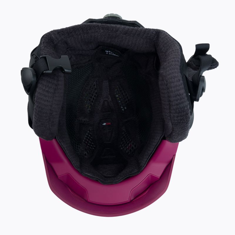 Damen Skihelm Smith Liberty Mips kastanienbraun E0063009C5155 5
