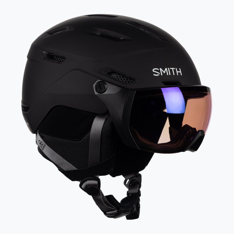 Skihelm Smith Survey S1-S2 schwarz E531