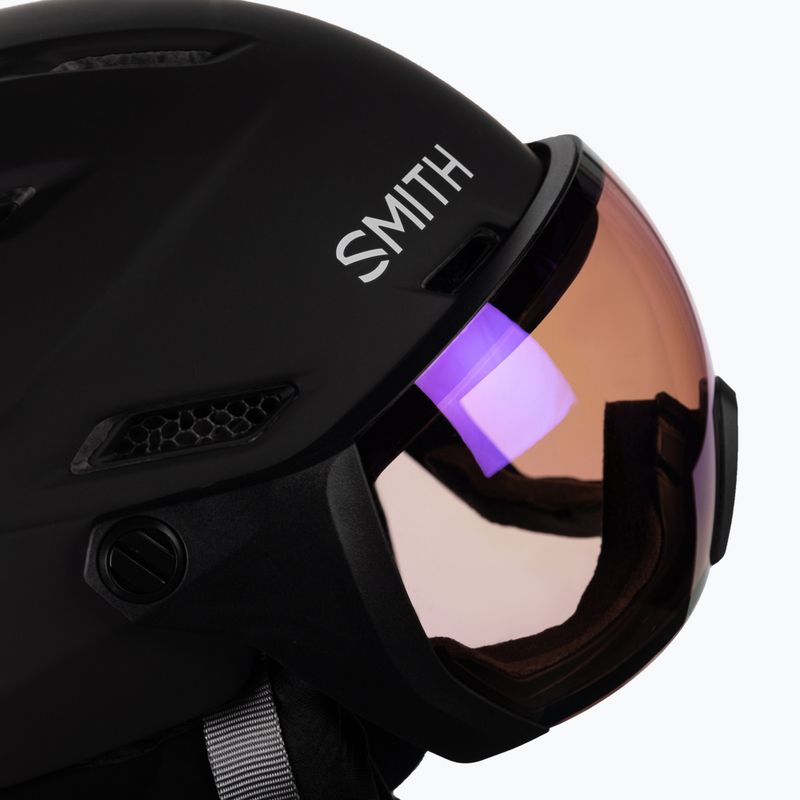 Skihelm Smith Survey S1-S2 schwarz E531 6