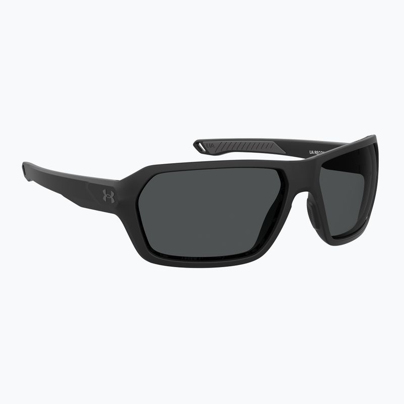 Under Armour Recon mattschwarz/grau oleophobe Herren-Sonnenbrille