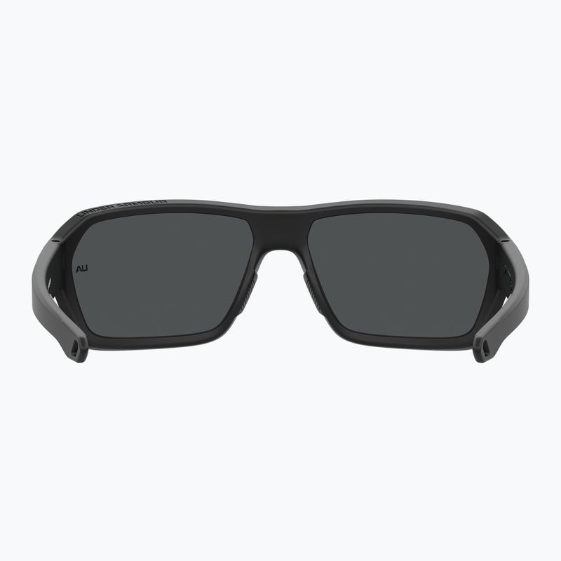 Under Armour Recon mattschwarz/grau oleophobe Herren-Sonnenbrille 4