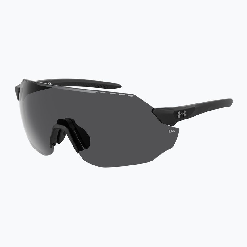 Under Armour Halftime mattschwarze/graue oleophobe Sonnenbrille 2