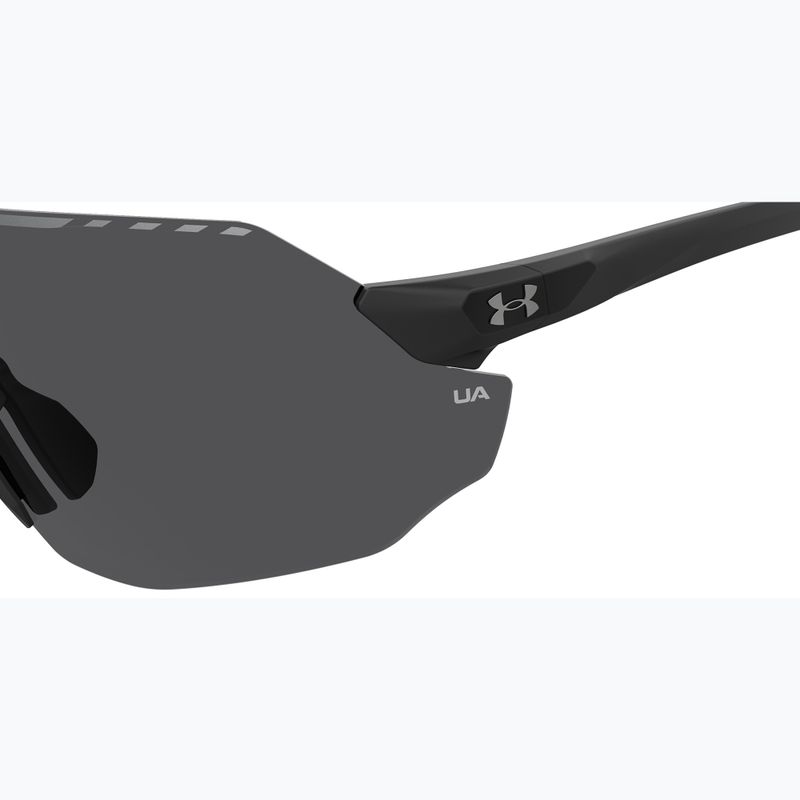 Under Armour Halftime mattschwarze/graue oleophobe Sonnenbrille 7