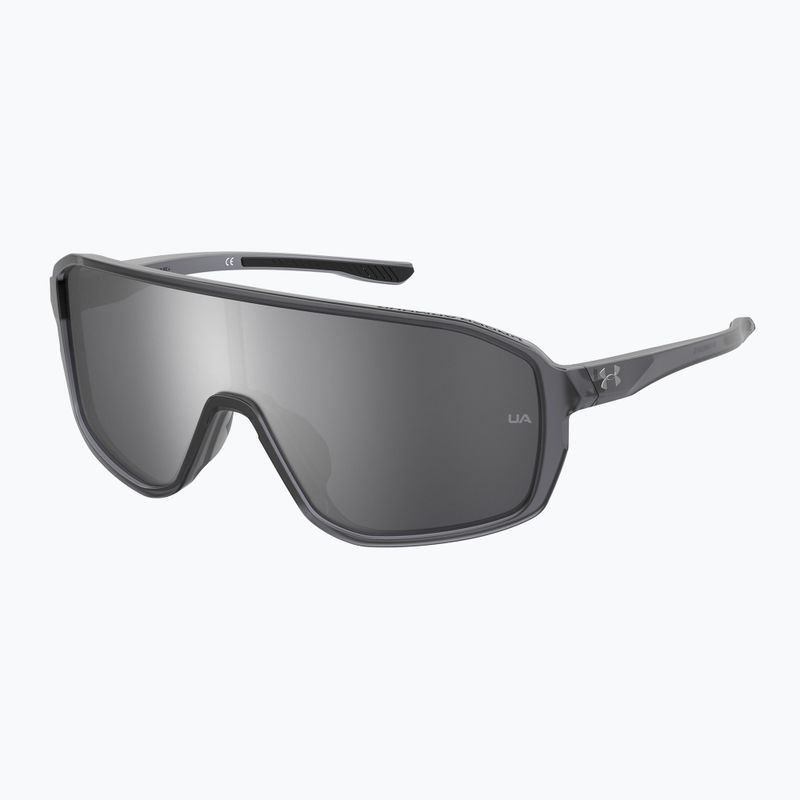 Under Armour Gameday/G S3 kristallgrau/silberne oleophobe Herren-Sonnenbrille 2