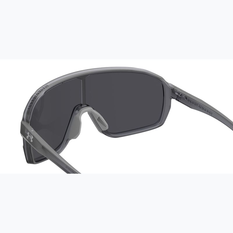 Under Armour Gameday/G S3 kristallgrau/silberne oleophobe Herren-Sonnenbrille 6