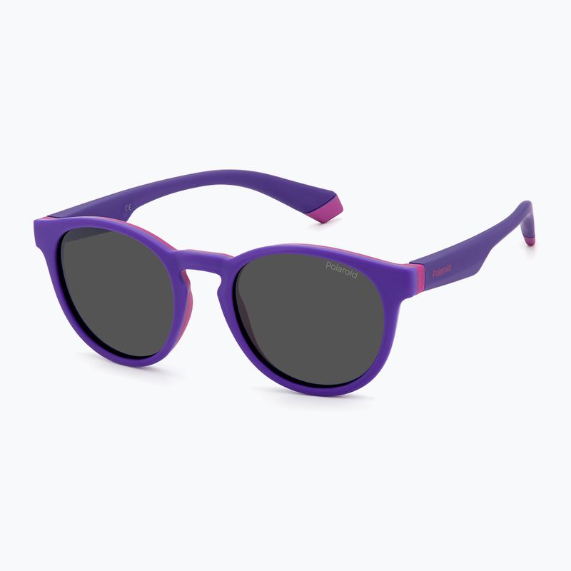 Polaroid PLD 8048/S lila-violett/grau polarisierte Kinder-Sonnenbrille 2