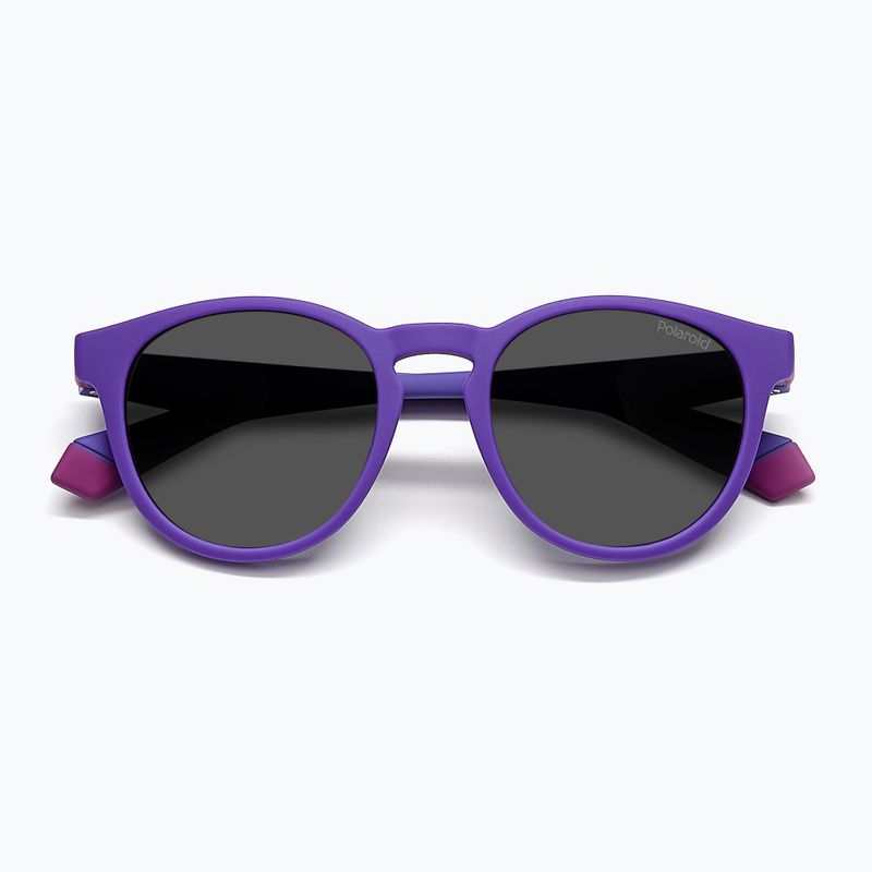 Polaroid PLD 8048/S lila-violett/grau polarisierte Kinder-Sonnenbrille 4