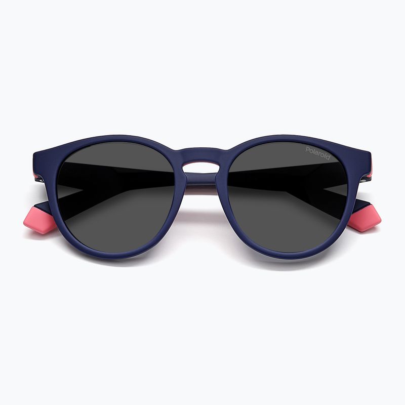 Polaroid PLD 8048/S blau rosa/grau polarisierte Kindersonnenbrille 4