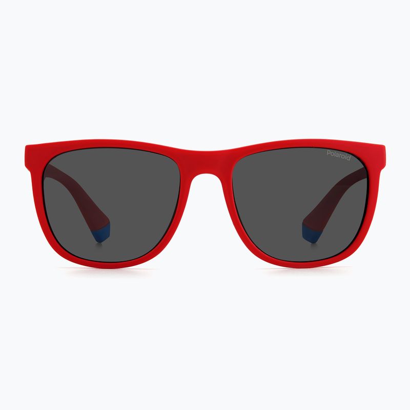 Polaroid PLD 8049/S rot blau/grau polarisierte Kindersonnenbrille 3