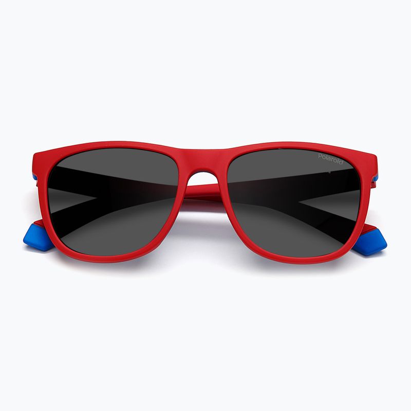 Polaroid PLD 8049/S rot blau/grau polarisierte Kindersonnenbrille 4
