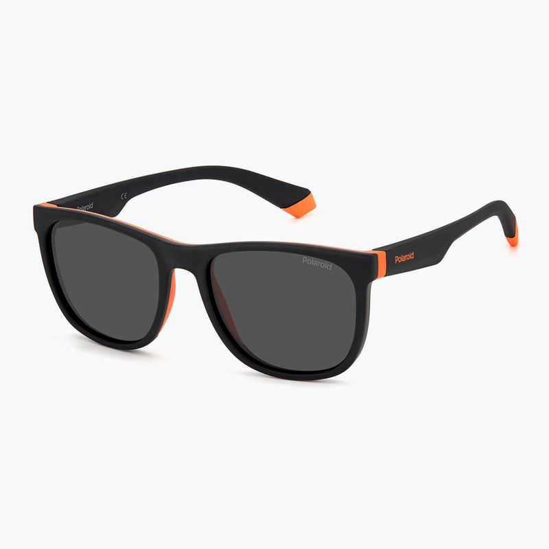 Polaroid PLD 8049/S schwarz orange/grau polarisierte Kindersonnenbrille 2