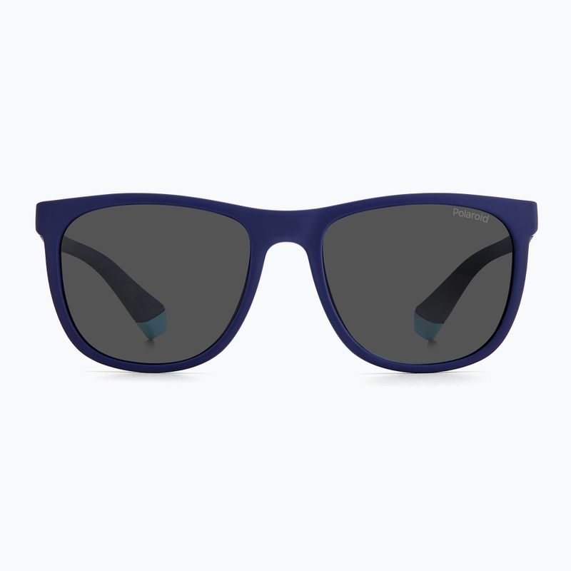 Polaroid PLD 8049/S blau azur/grau polarisierte Kinder-Sonnenbrille 3