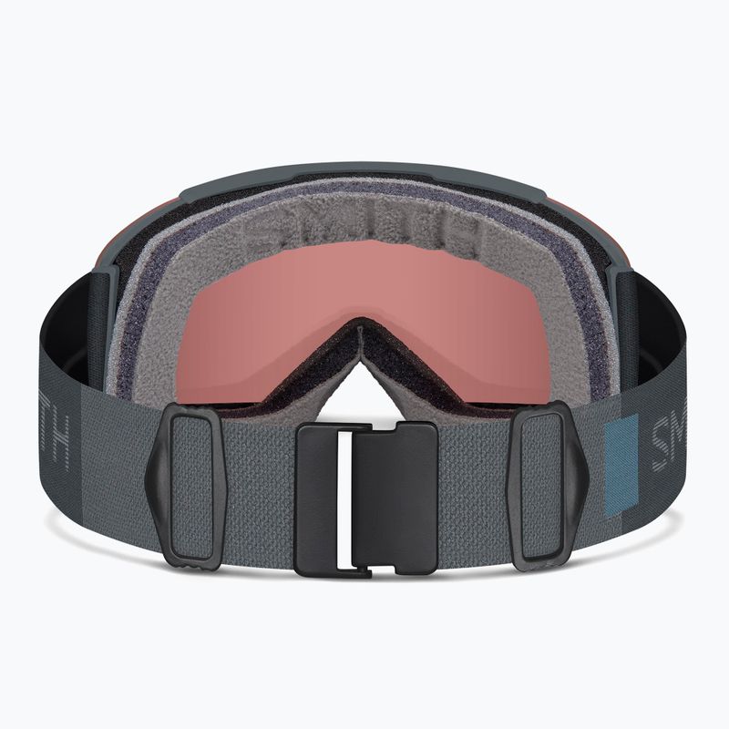 Skibrille Smith Sequence OTG S2 slate/chromapop everyday red mirror 3