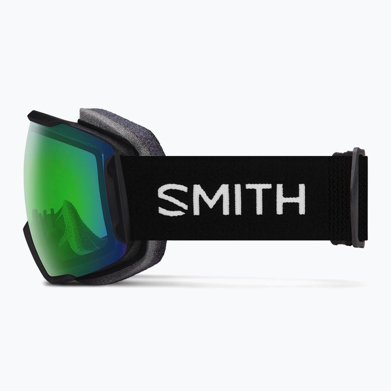 Skibrille Smith Sequence OTG S2 black/chromapop everyday green mirror 3