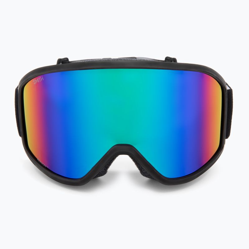 Skibrille Smith Reason OTG black/green sol-x mirror 2
