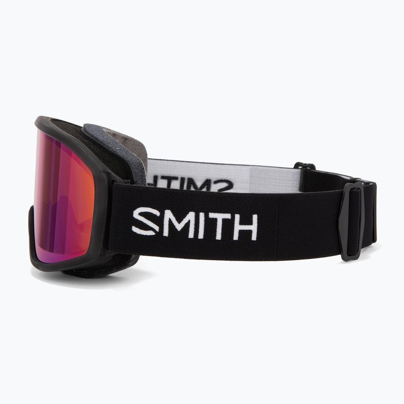 Skibrille Smith Reason OTG black/green sol-x mirror 4