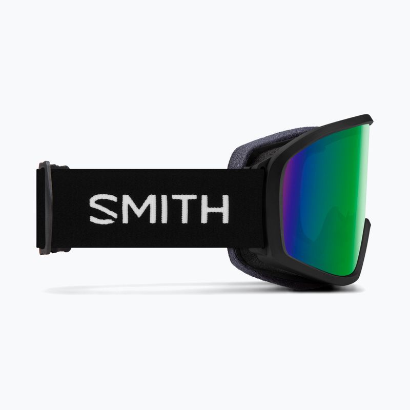 Skibrille Smith Reason OTG black/green sol-x mirror 2