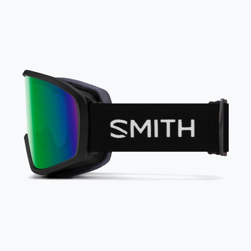 Skibrille Smith Reason OTG black/green sol-x mirror 3
