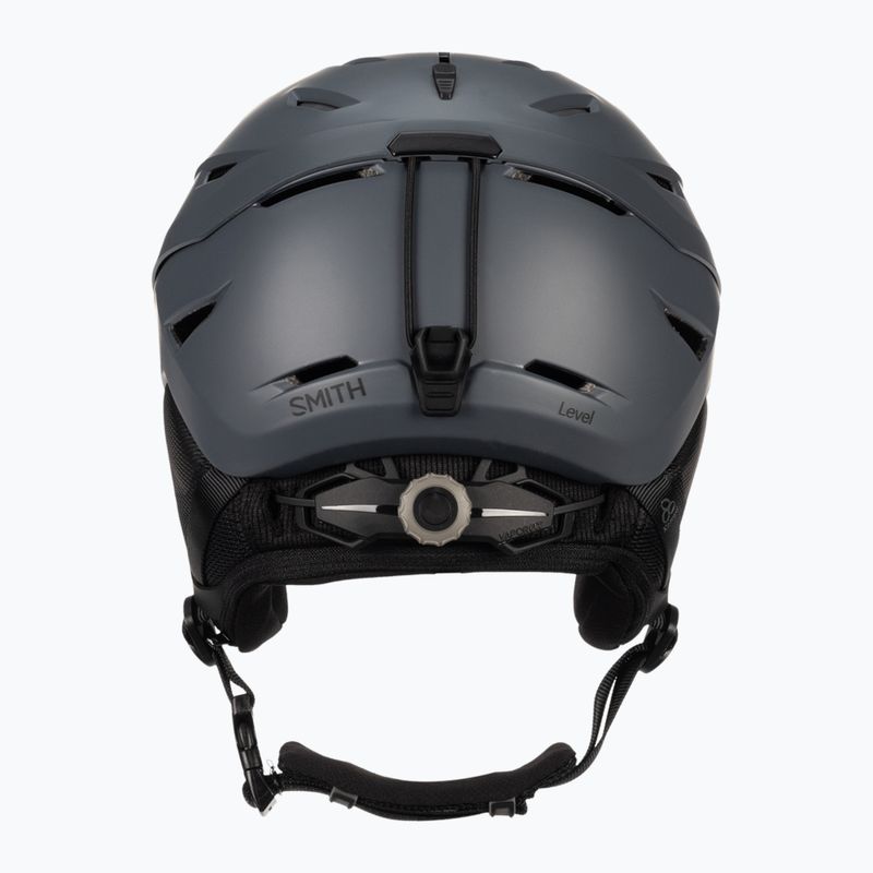 Skihelm Smith Level grau E629 3