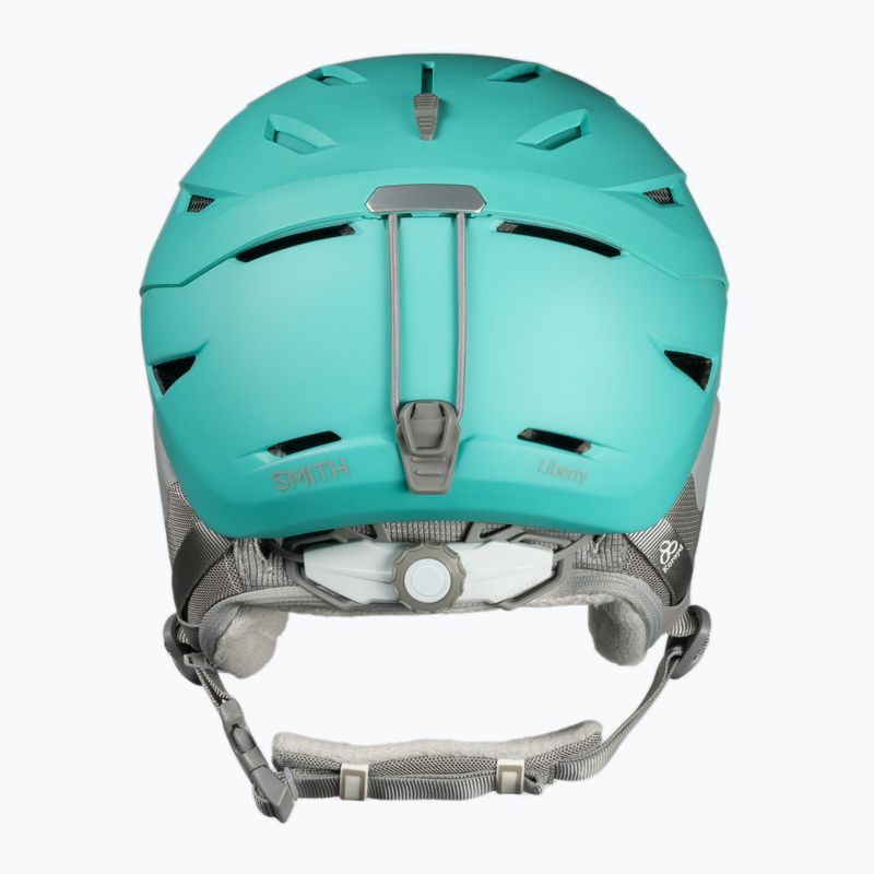 Skihelm Smith Liberty grün E631 3
