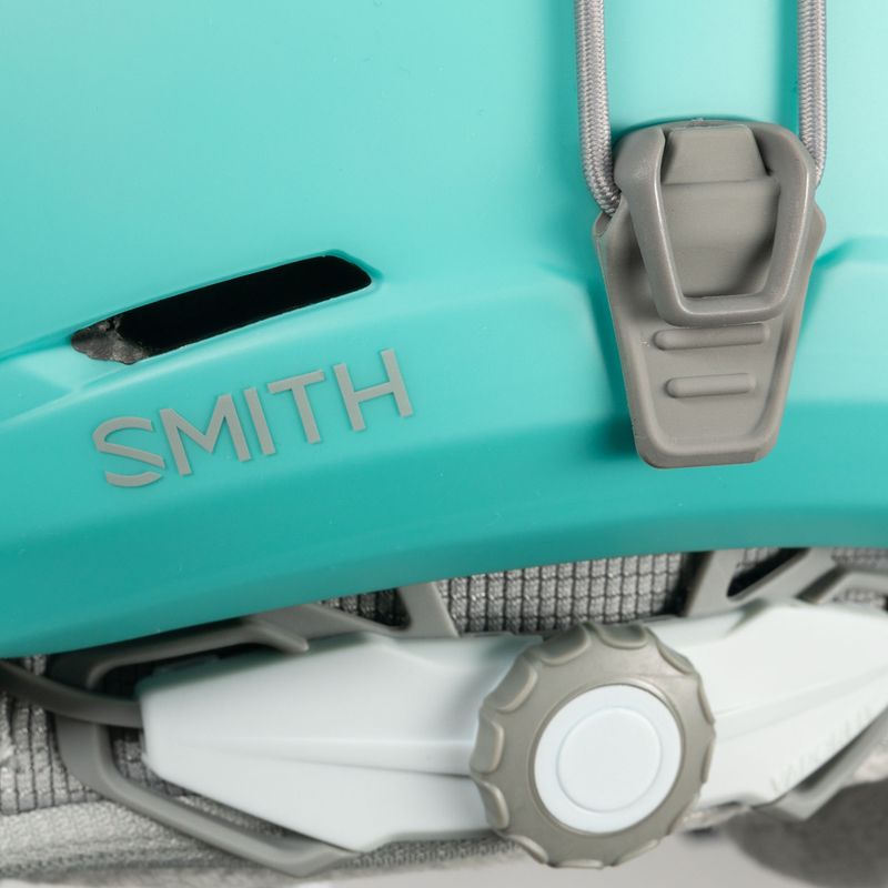 Skihelm Smith Liberty grün E631 7