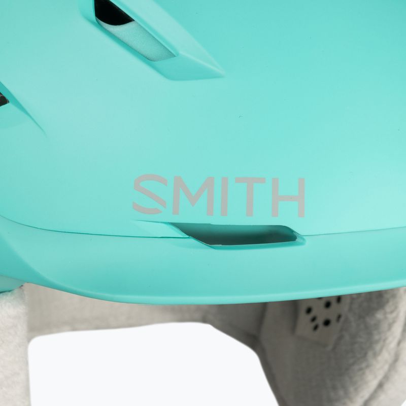 Skihelm Smith Liberty grün E631 11