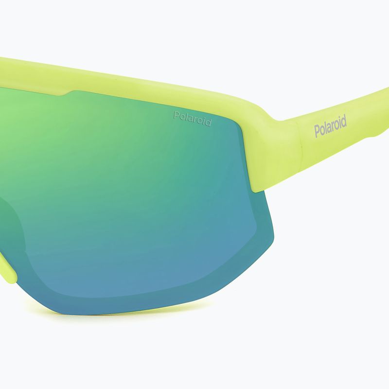 Polaroid PLD 7047/S polarisierte Sonnenbrille in mattem Kalk/Grau-Grün 4