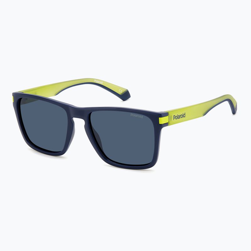 Polaroid PLD 2139/S matt blau/blau polarisierte Sonnenbrille 2