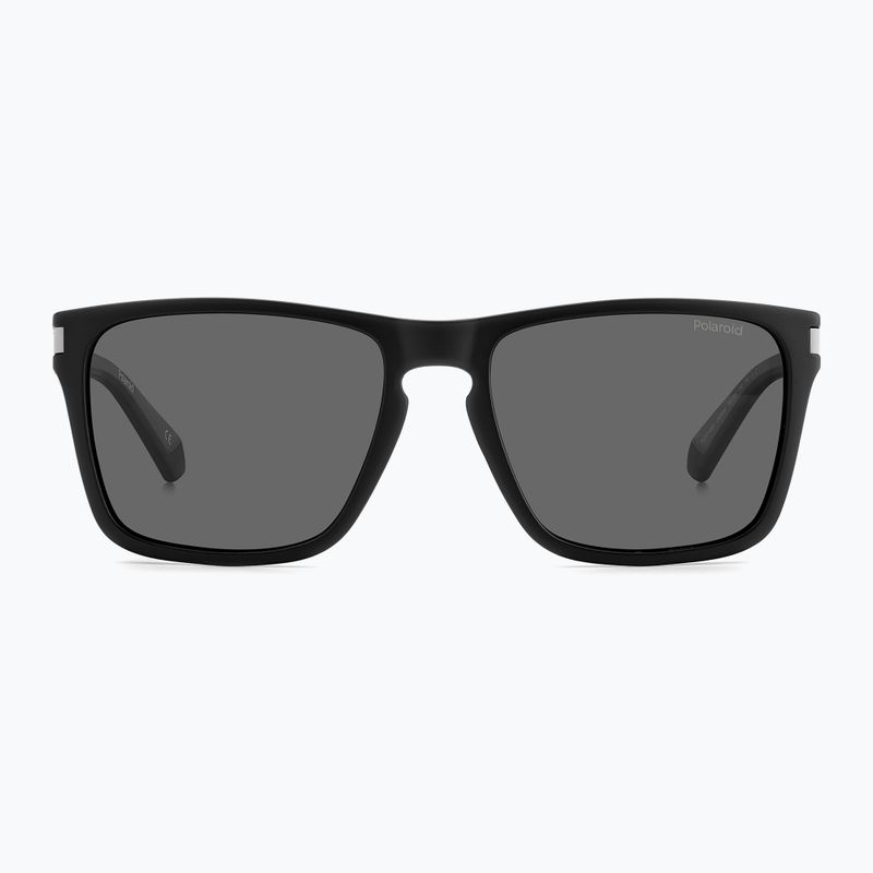 Polaroid PLD 2139/S mattschwarze grau/graue polarisierte Sonnenbrille 3