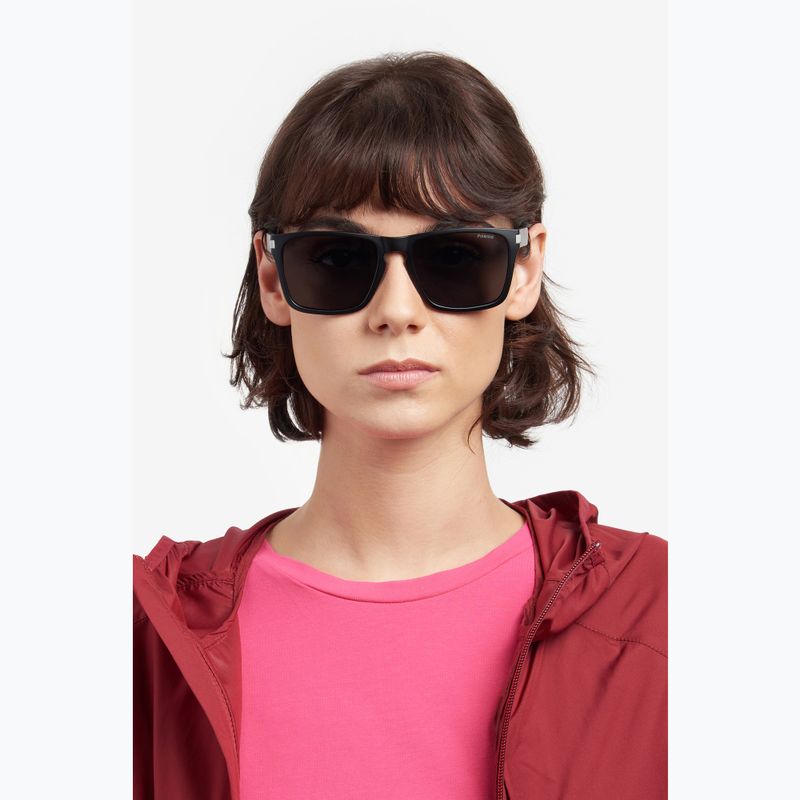 Polaroid PLD 2139/S mattschwarze grau/graue polarisierte Sonnenbrille 6