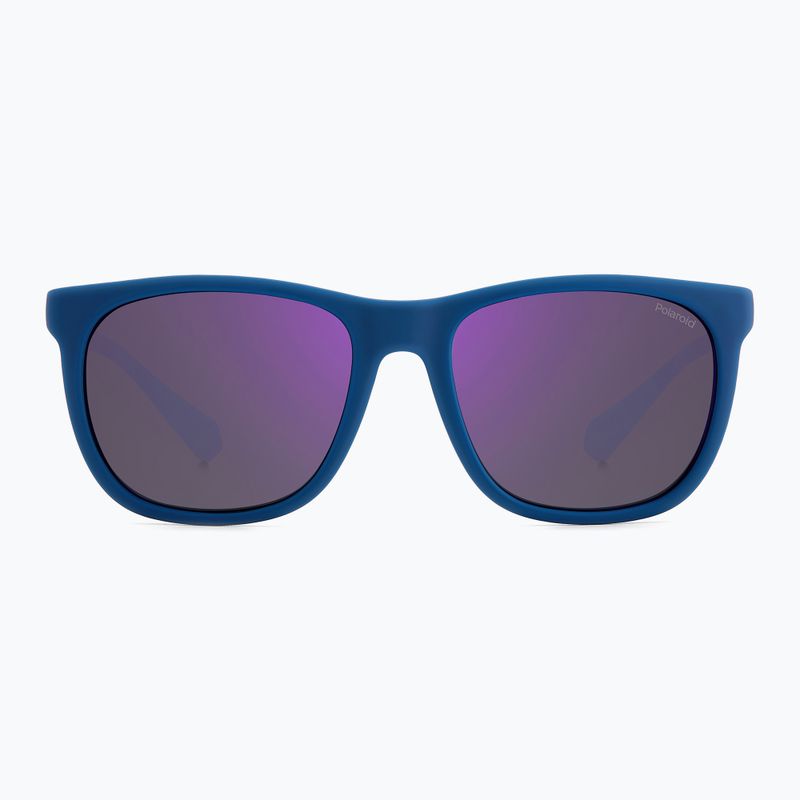 Polaroid PLD 2140/S matt blau violett/violett verspiegelt polarisierte Sonnenbrille 2