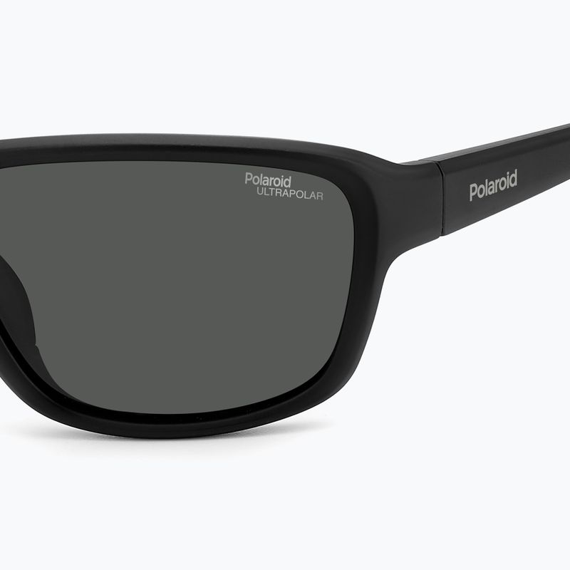 Polaroid PLD 7049/S mattschwarz/grau polarisierte Sonnenbrille mit hohem Kontrast 5