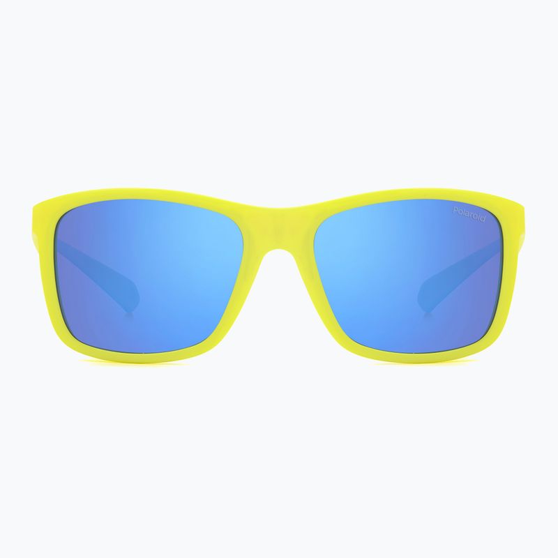 Polaroid PLD 8053/S mattgelb azur/blau verspiegelt polarisierte Kindersonnenbrille 3